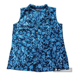 Jones New York Sleeveless Blouse Size 6